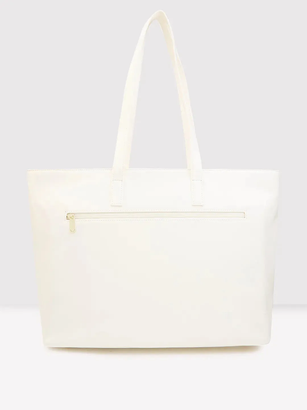 Caprese Zeta Large Vanilla Laptop Tote