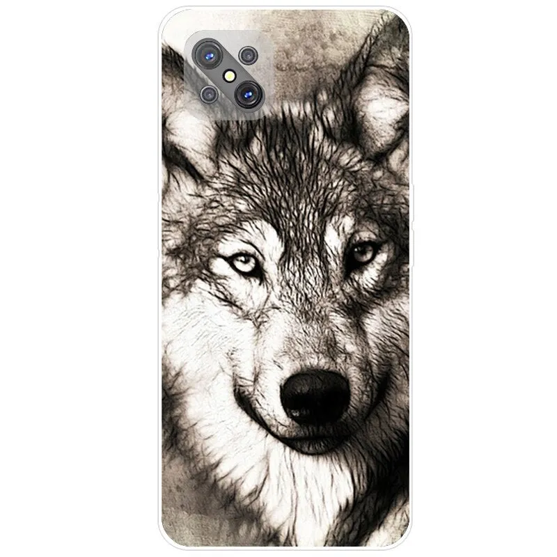 Case For Oppo Reno 4Z Soft TPU Silicon Back Cover 360 Full Protective Printing Case for OPPO Reno4 Z 5G Reno4Z Reno 4 Z 5G Coque