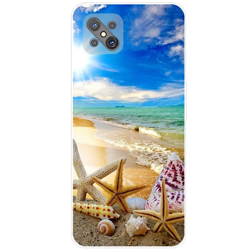 Case For Oppo Reno 4Z Soft TPU Silicon Back Cover 360 Full Protective Printing Case for OPPO Reno4 Z 5G Reno4Z Reno 4 Z 5G Coque