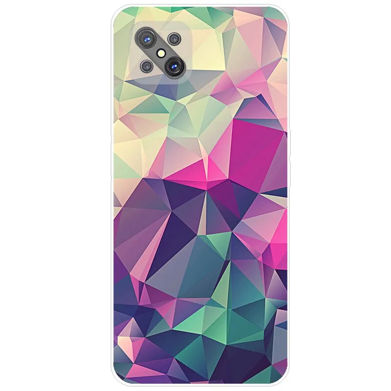 Case For Oppo Reno 4Z Soft TPU Silicon Back Cover 360 Full Protective Printing Case for OPPO Reno4 Z 5G Reno4Z Reno 4 Z 5G Coque