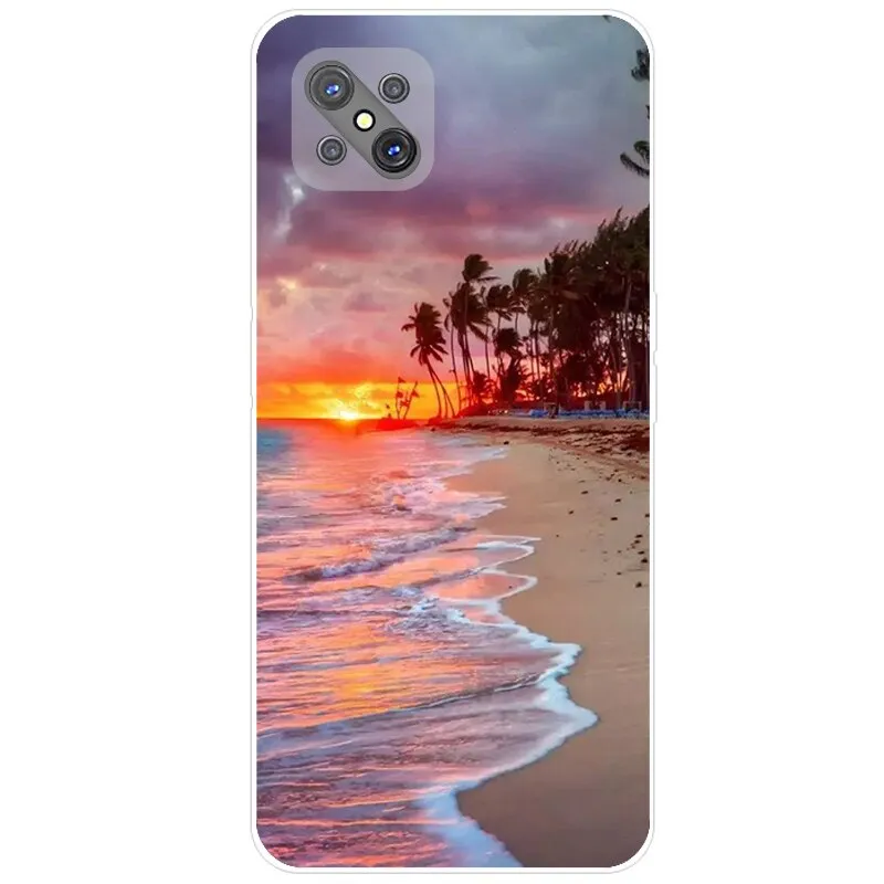 Case For Oppo Reno 4Z Soft TPU Silicon Back Cover 360 Full Protective Printing Case for OPPO Reno4 Z 5G Reno4Z Reno 4 Z 5G Coque