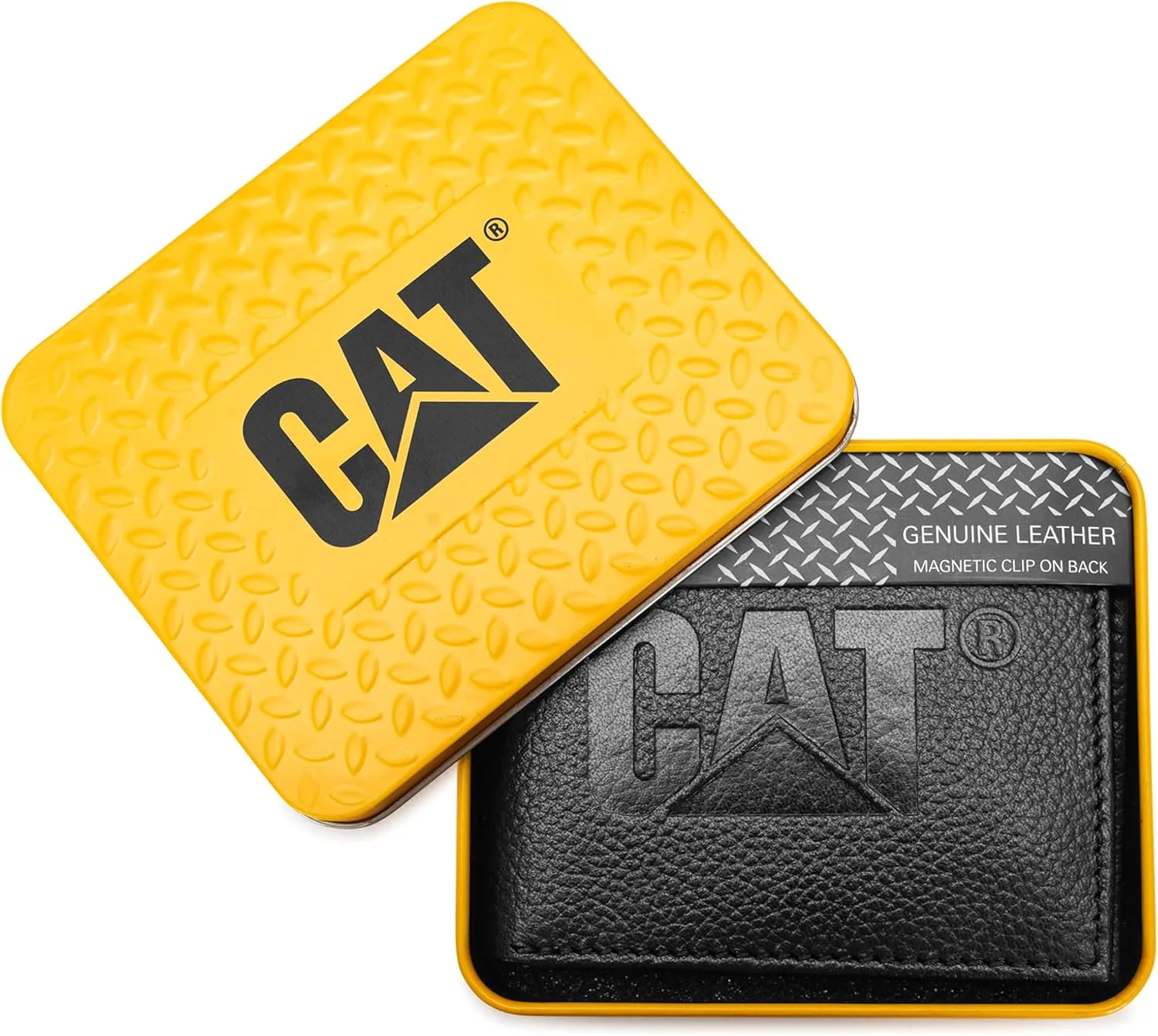CAT Men's Leather Bifold Wallet