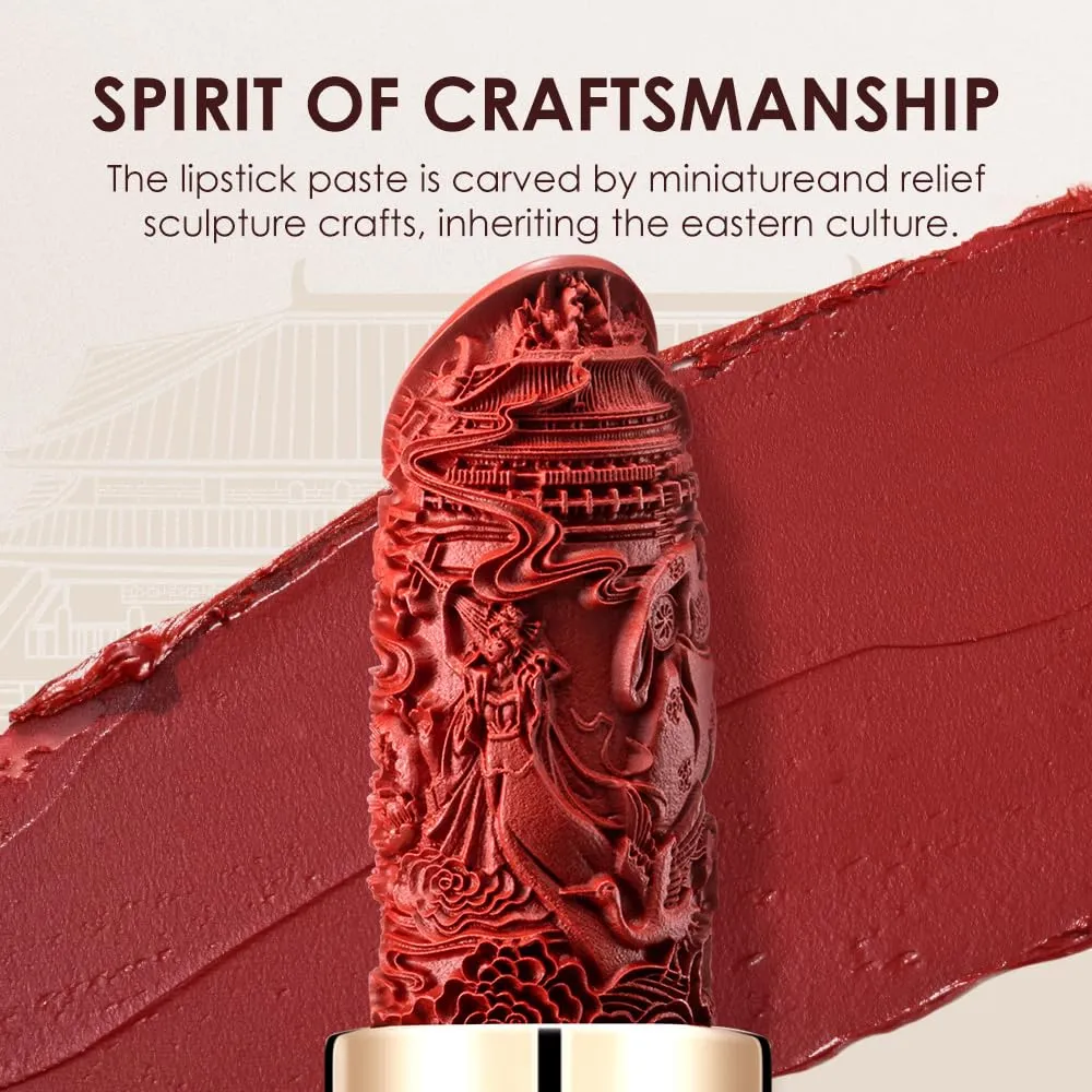 Catkin Semi-Matte Lipstick Hydrating High Impact Color Infused with Vitamin E and Avocado Oil Smooth Soft Texture Long Lasting Matte Finish 167
