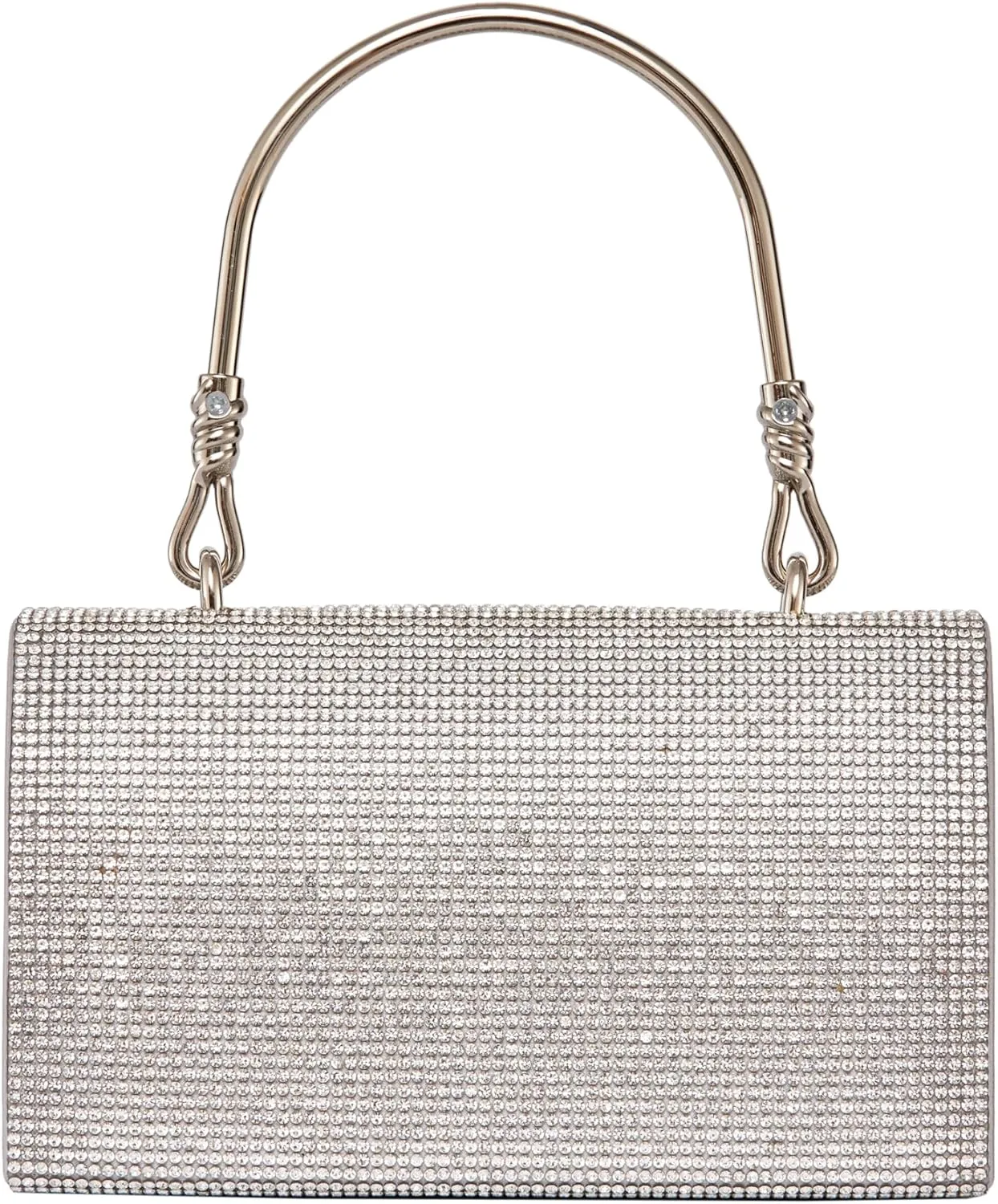 CINDY Elegant Rhinestone Satin Evening Bag