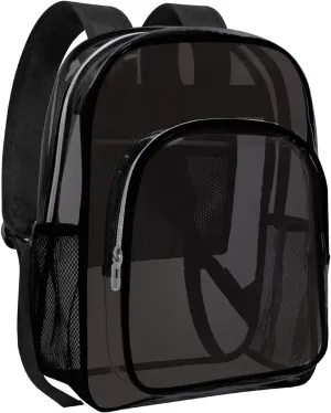 Clear Backpack Heavy Duty Transparent Backpack for Security Travel Work
