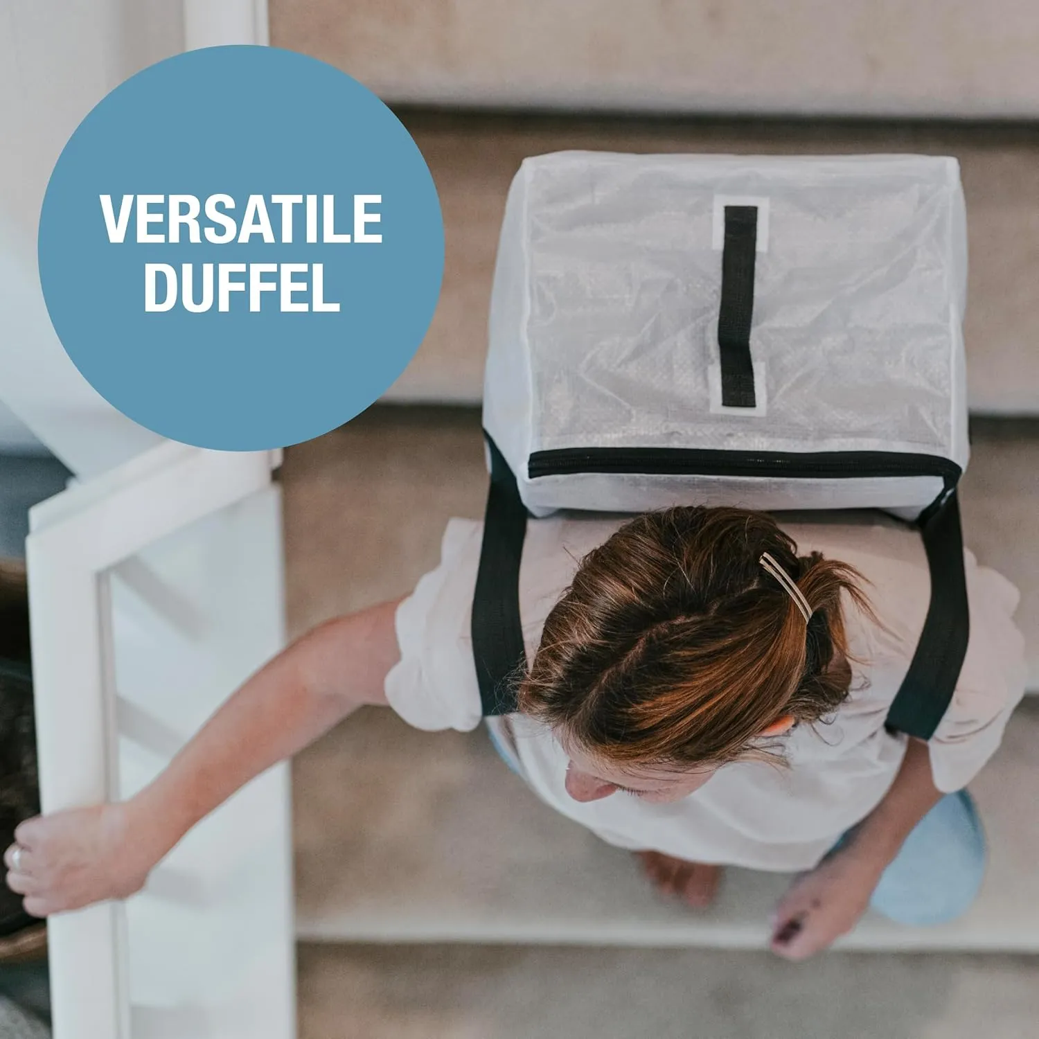 CleverMade Storage Bags and Totes - Soft-Sided, Durable Multi-Purpose Storage Solutions for Moving, Shopping, and Organizing
