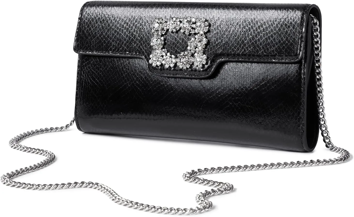 Clutch Purses for Women Dressy, Formal Evening Prom Bags Rhinestone Pu Leather Handbags for Wedding Party Cocktail