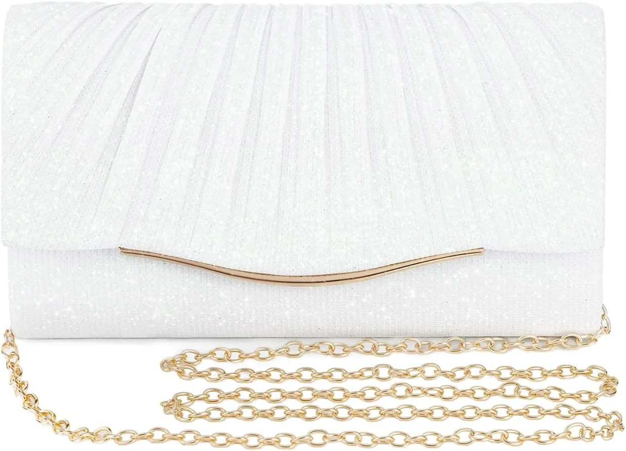 Clutch Purses for Women Formal Dressy Evening Bag Handbags Crossbody Bag for Wedding Cocktail Prom Party Elegance Charm