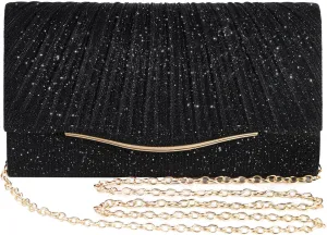 Clutch Purses for Women Formal Dressy Evening Bag Handbags Crossbody Bag for Wedding Cocktail Prom Party Elegance Charm
