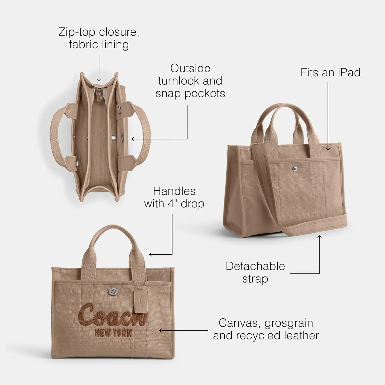Coach Women's Cargo Tote