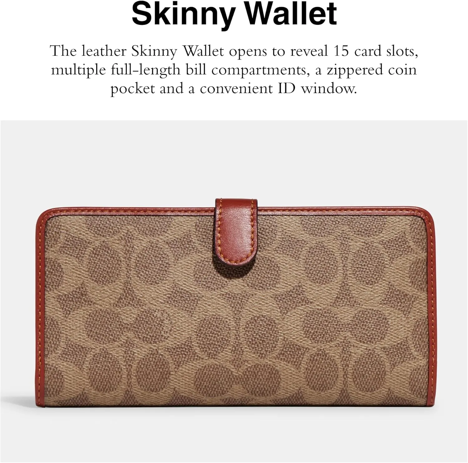 Coach Women's Essential Slim Wallet
