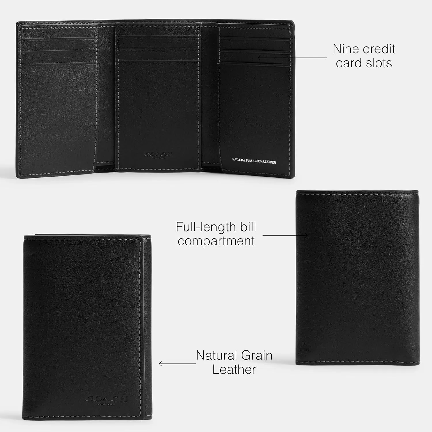 Coach Women's Trifold Wallet