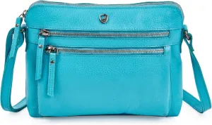 Cochoa Real Leather Soft Crossbody Bags for Women Small Purse Trendy Shoulder Sling Travel Crossover