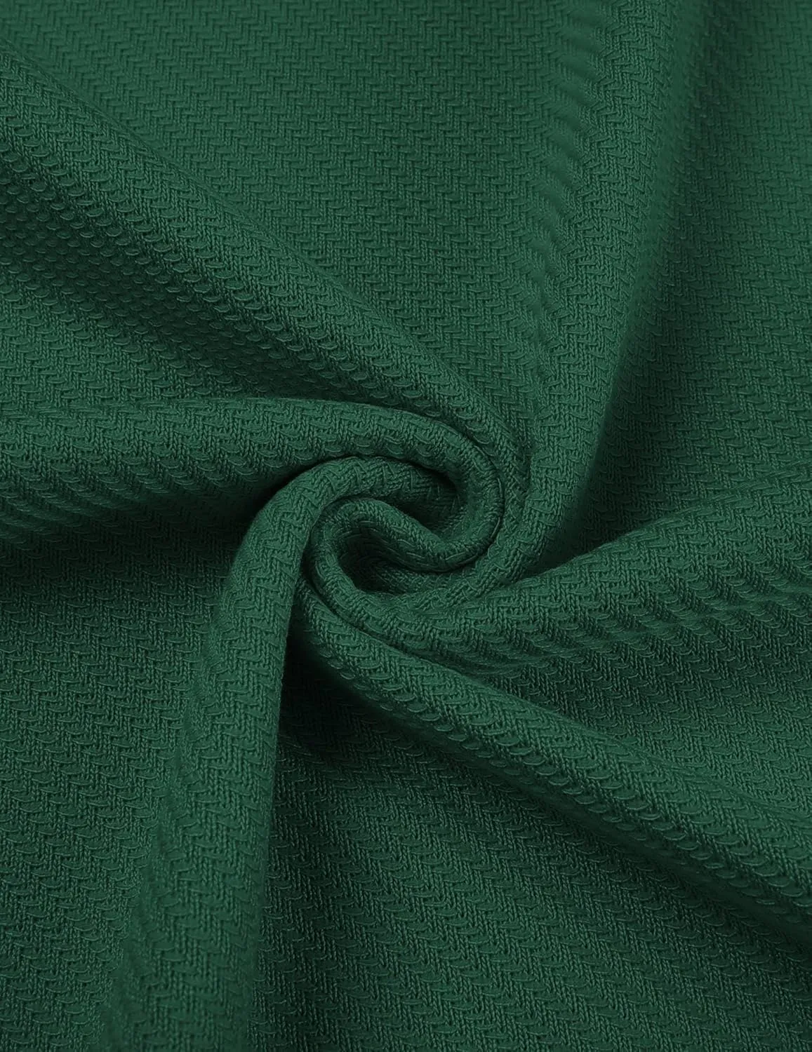 COOFANDY Mens Casual Quarter Zipper Knit Polo Shirts Short Sleeve Summer Beach Shirt Textured Jersey Tops