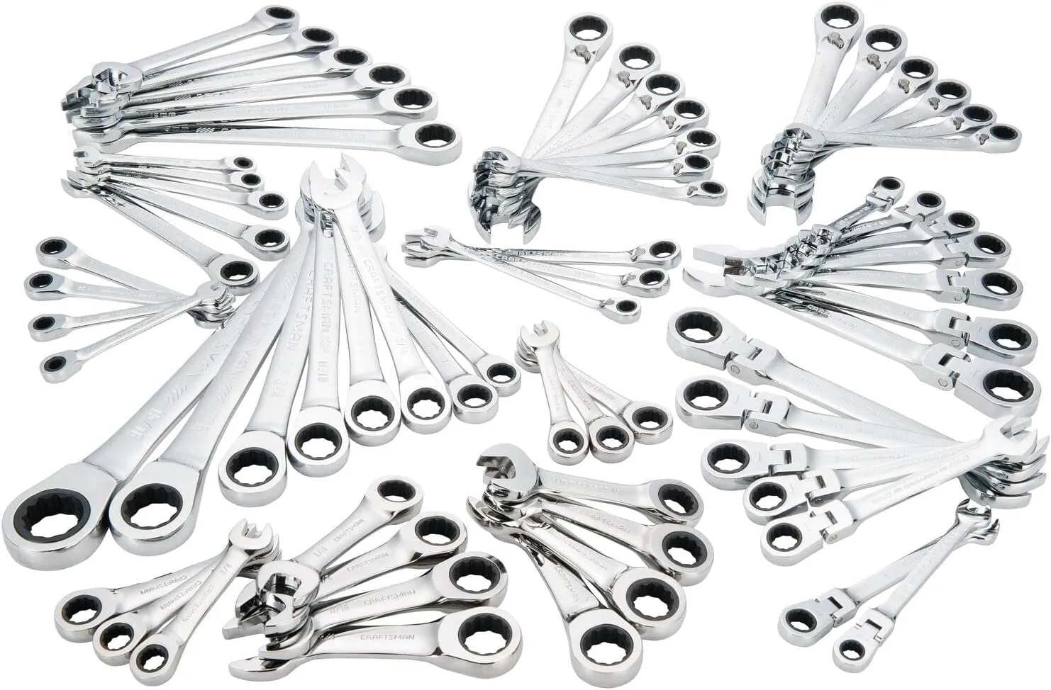 CRAFTSMAN 67PC Ratcheting Wrench Set (CMMT87901)