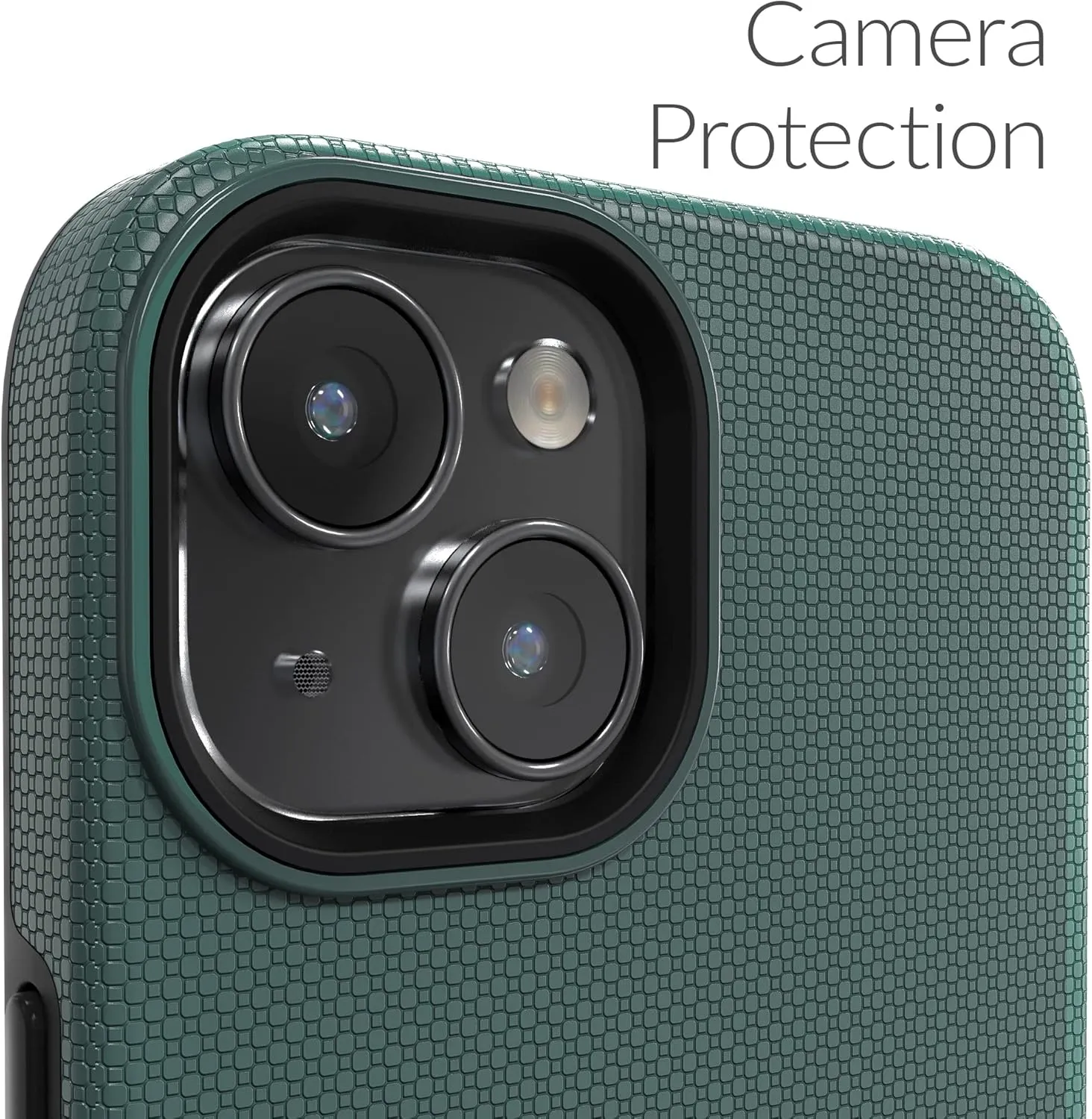 Crave Dual Guard for iPhone 14, Shockproof Protection Dual Layer Case for Apple iPhone 14 (6.1") - Forest Green