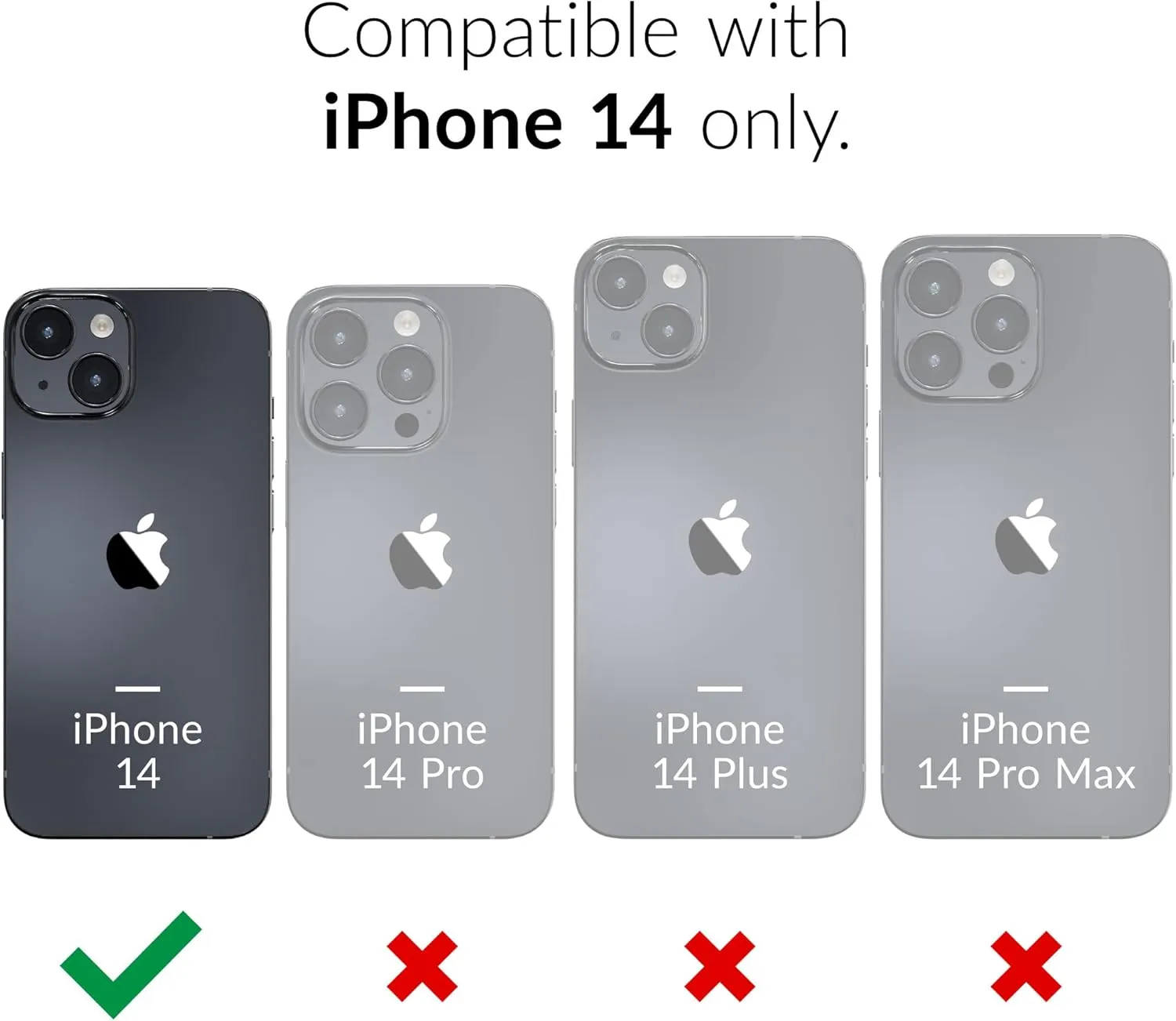 Crave Dual Guard for iPhone 14, Shockproof Protection Dual Layer Case for Apple iPhone 14 (6.1") - Forest Green