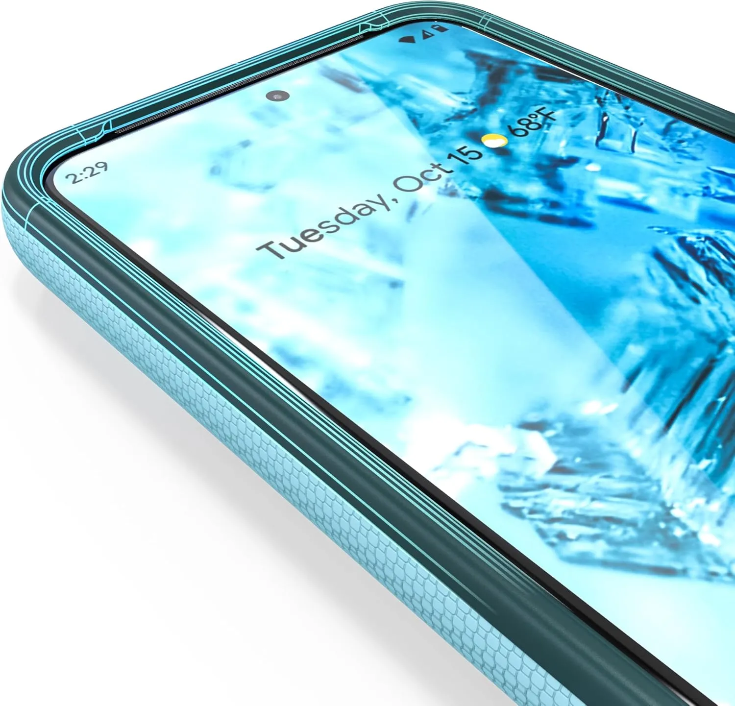 Crave Google Pixel 8 Case - Dual Guard Shockproof Protection Secure Layered Pixel 8 Phone Case, Aqua