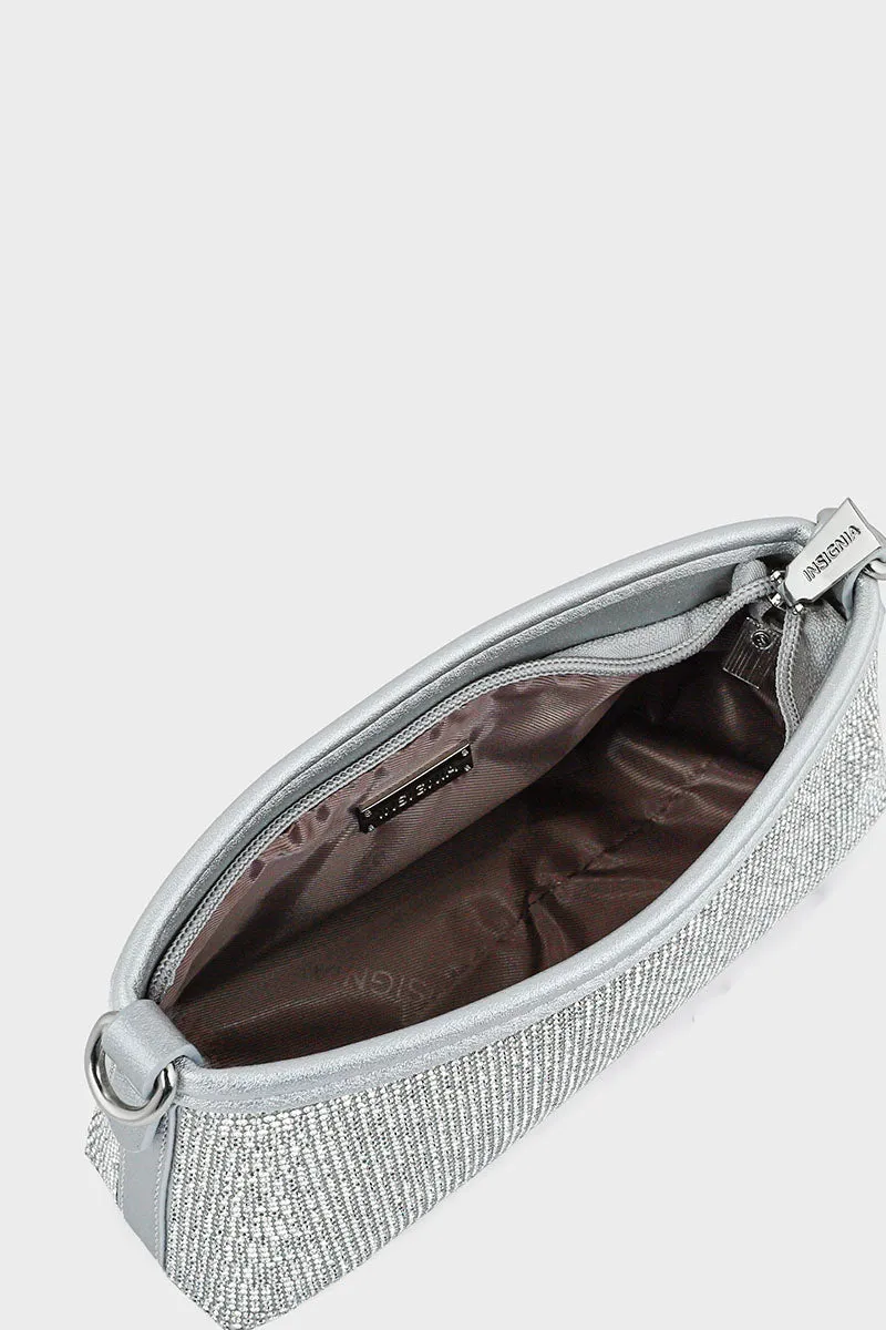 Cross Shoulder Bags BS2039-Silver