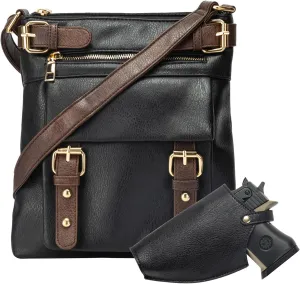Crossbody Bags for Women Trendy Soft Vegan Leather medium Purses Cross Body Multi Pocket Shoulder bags Handbags