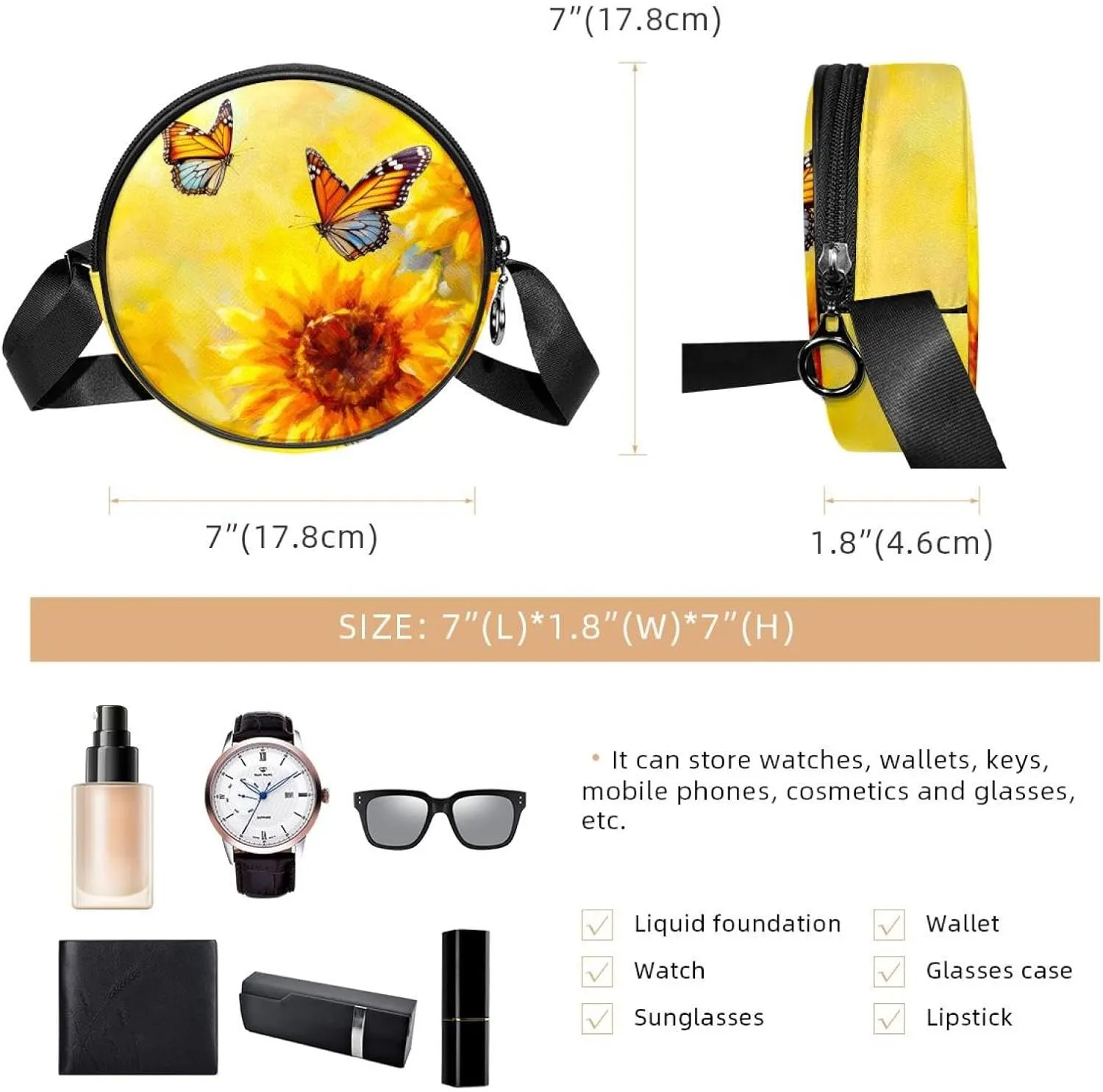 Crossbody Bags for Women,Crossbody Bag Men,Small Sling Bag,Crossbody Purse