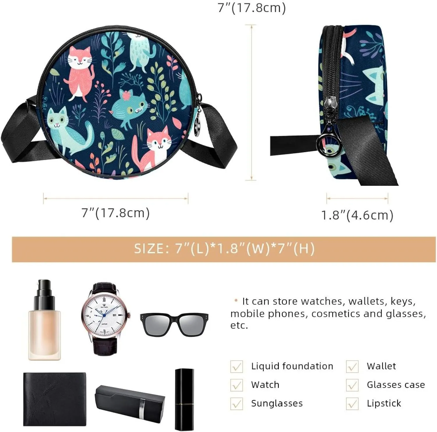Crossbody Bags for Women,Crossbody Bag Men,Small Sling Bag,Crossbody Purse