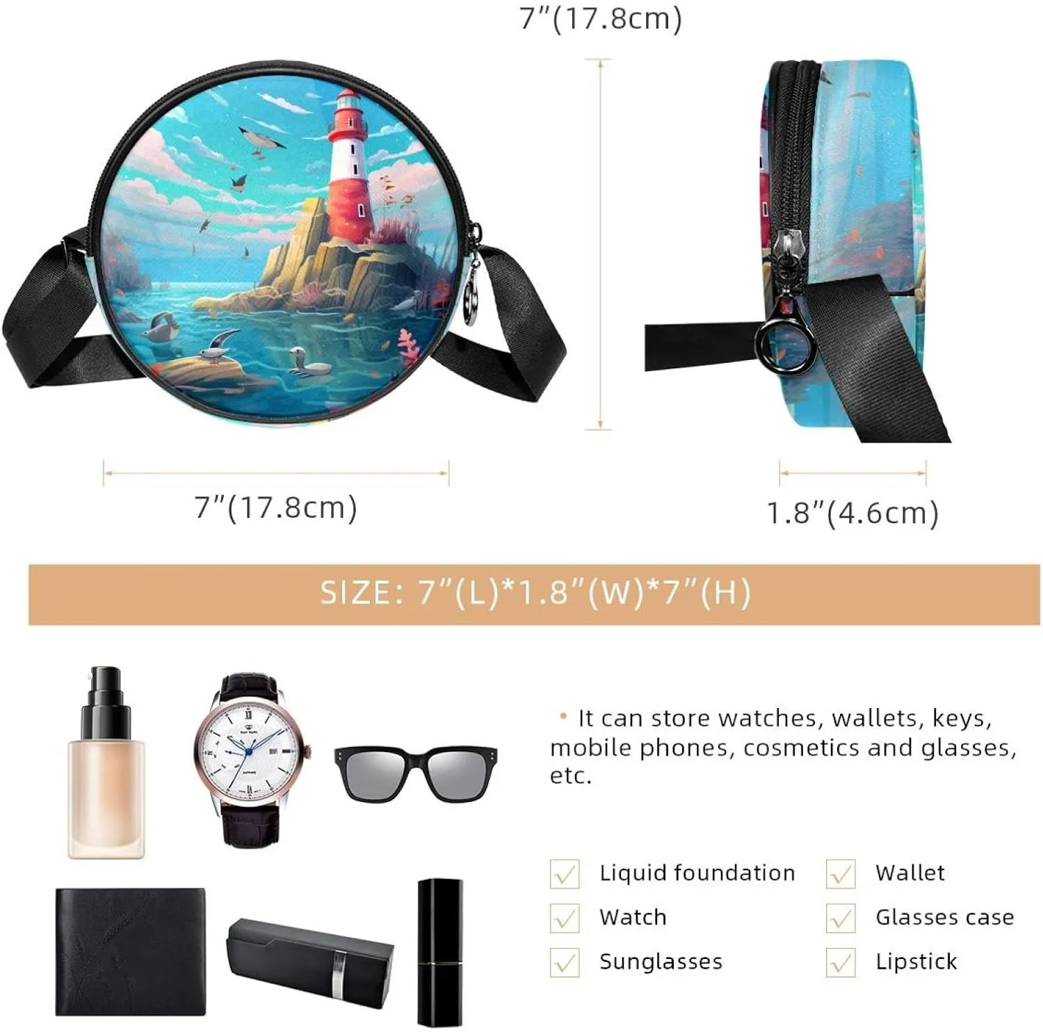 Crossbody Bags for Women,Crossbody Bag Men,Small Sling Bag,Crossbody Purse