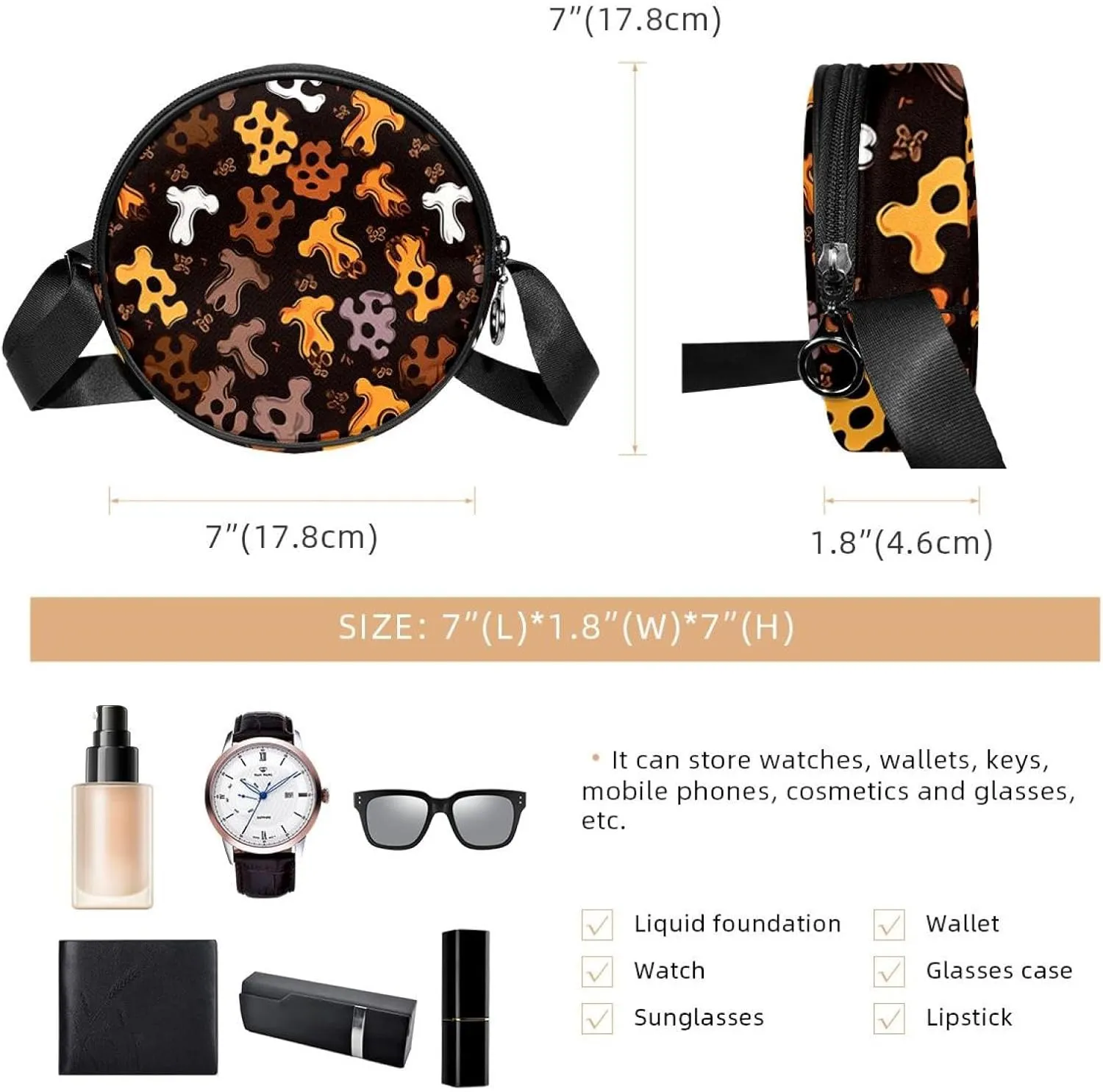 Crossbody Bags for Women,Crossbody Bag Men,Small Sling Bag,Crossbody Purse