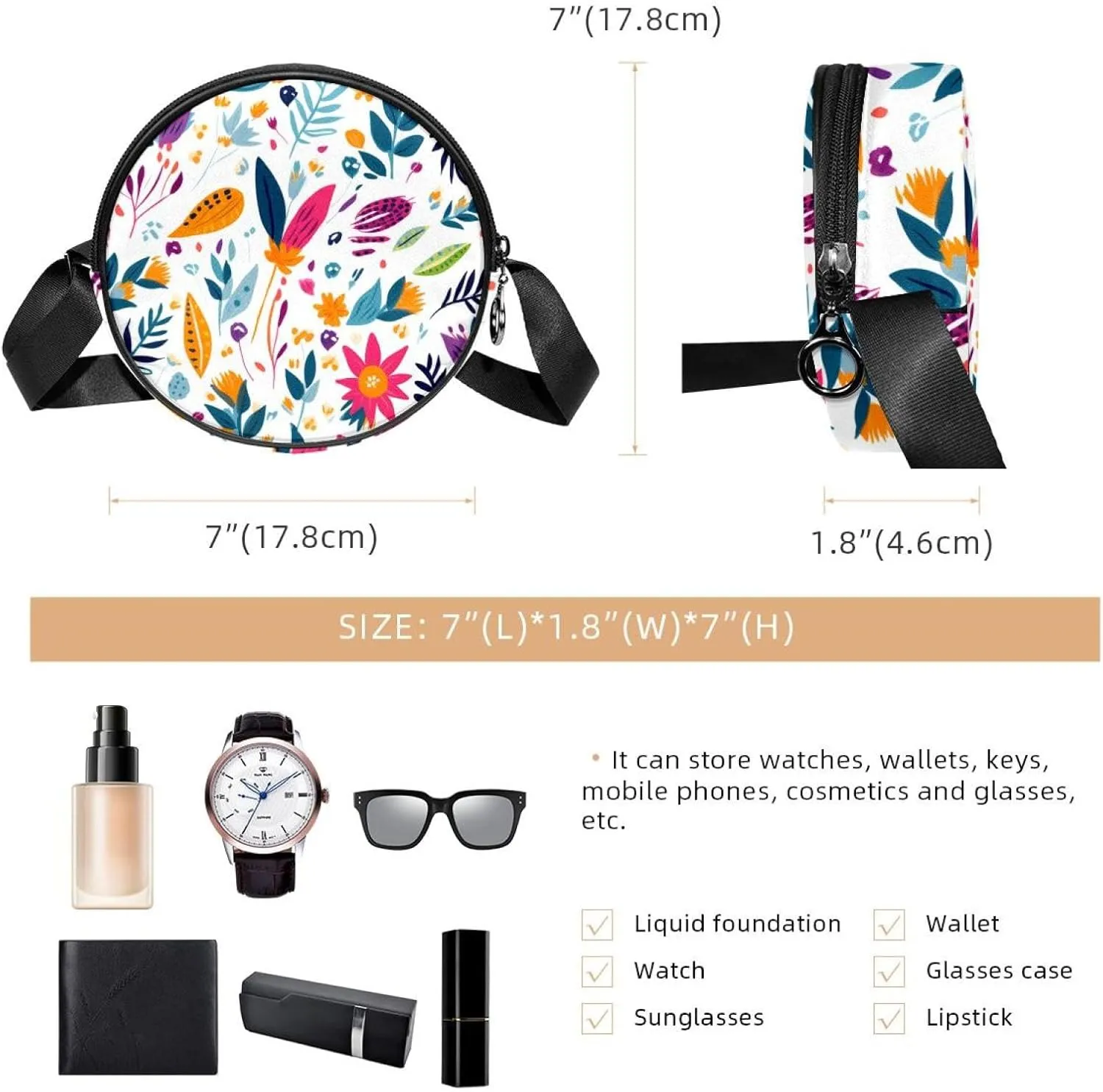 Crossbody Bags for Women,Crossbody Bag Men,Small Sling Bag,Crossbody Purse