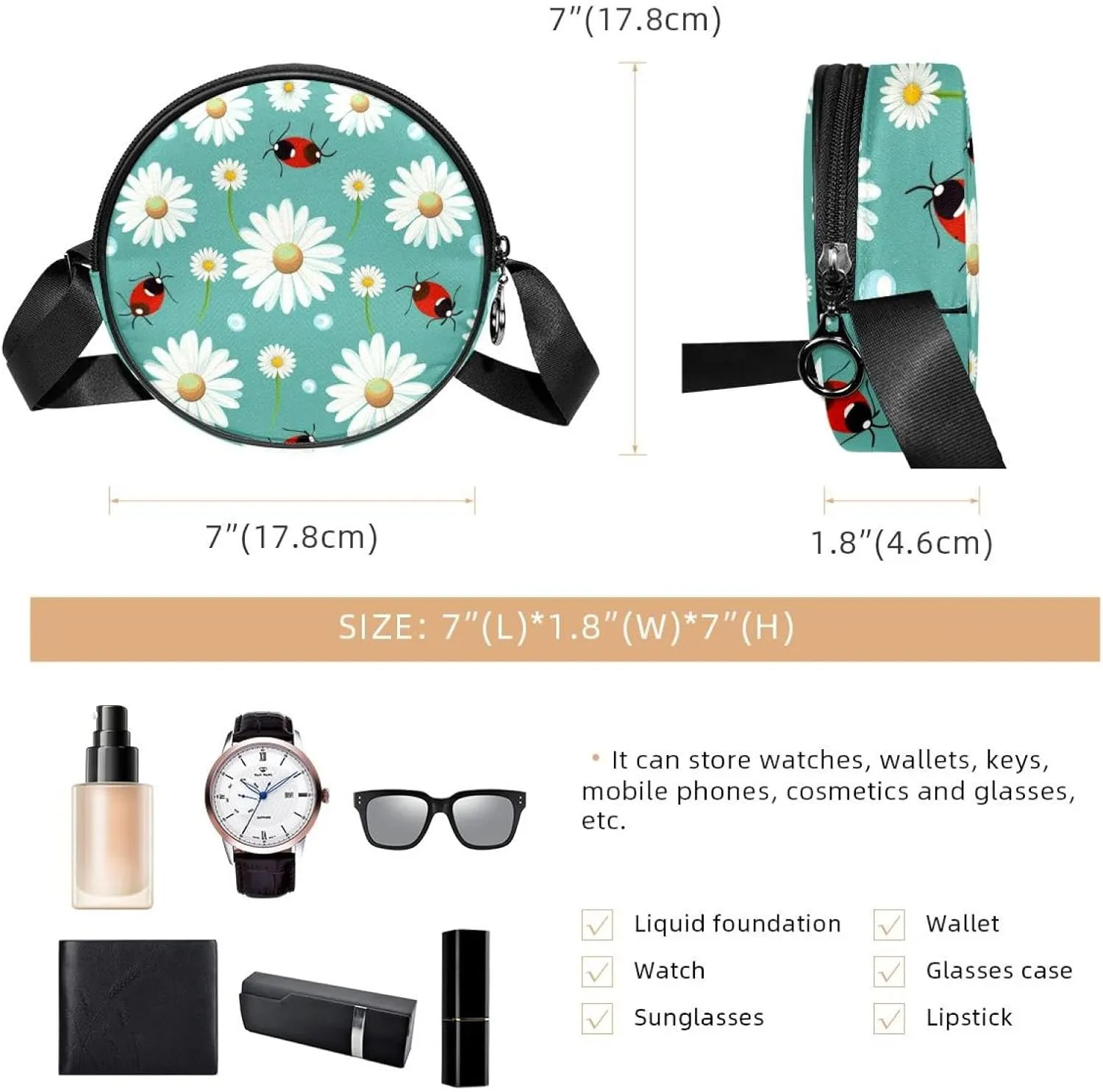 Crossbody Bags for Women,Crossbody Bag Men,Small Sling Bag,Crossbody Purse