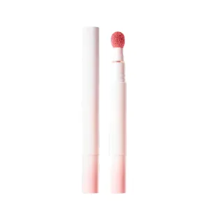 Cushion Lip Powder Cream, Matte Air Cushion Lipstick, Nude Lip Stain, Velvet Matte Lip Cream, Non-Stick Cup, Quick-Drying, Long Lasting Lipstick 24 Hour Waterproof (D10)