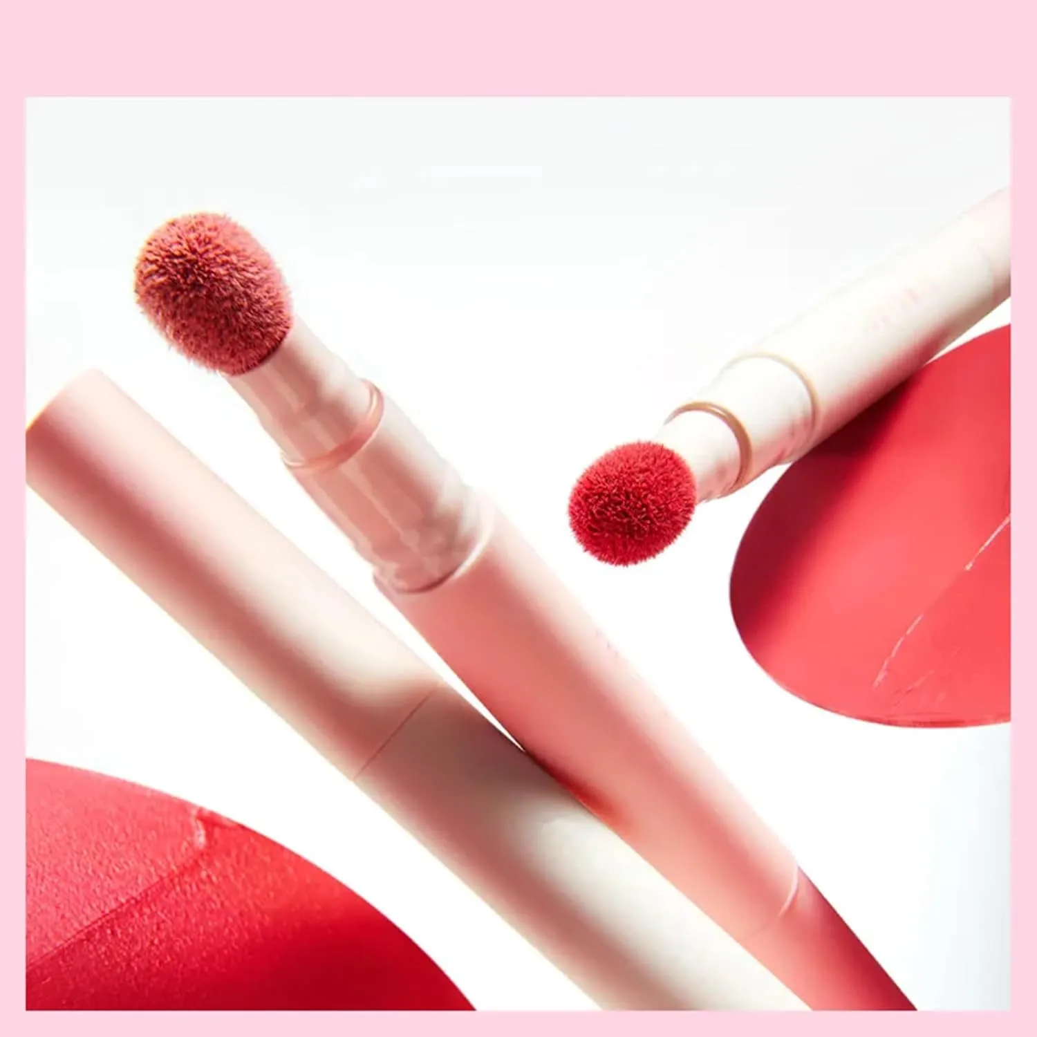 Cushion Lip Powder Cream, Matte Air Cushion Lipstick, Nude Lip Stain, Velvet Matte Lip Cream, Non-Stick Cup, Quick-Drying, Long Lasting Lipstick 24 Hour Waterproof (D10)
