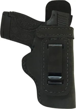 Custom Made Hand FIT&Cut Leather Holster Black RH Right IWB/SG FN9 LASERLYTE-FS