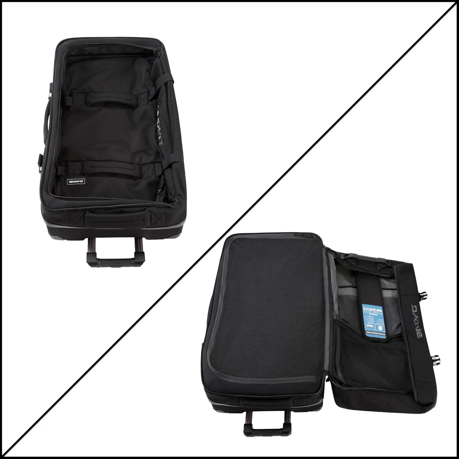 Dakine Split Roller 110L - Black, One Size