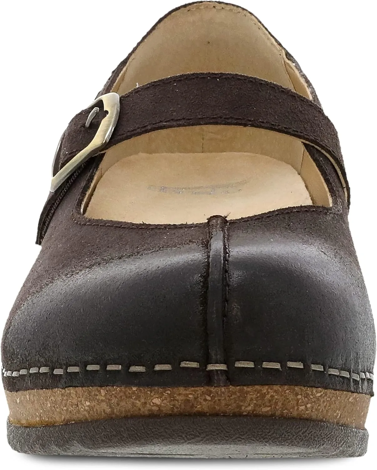 Dansko Women's Mika Mary Jane - Dual Density Cork/EVA Midsole and Lightweight Rubber Outsole Provide Durable and Comfortable Ride on Patented Stapled Construction