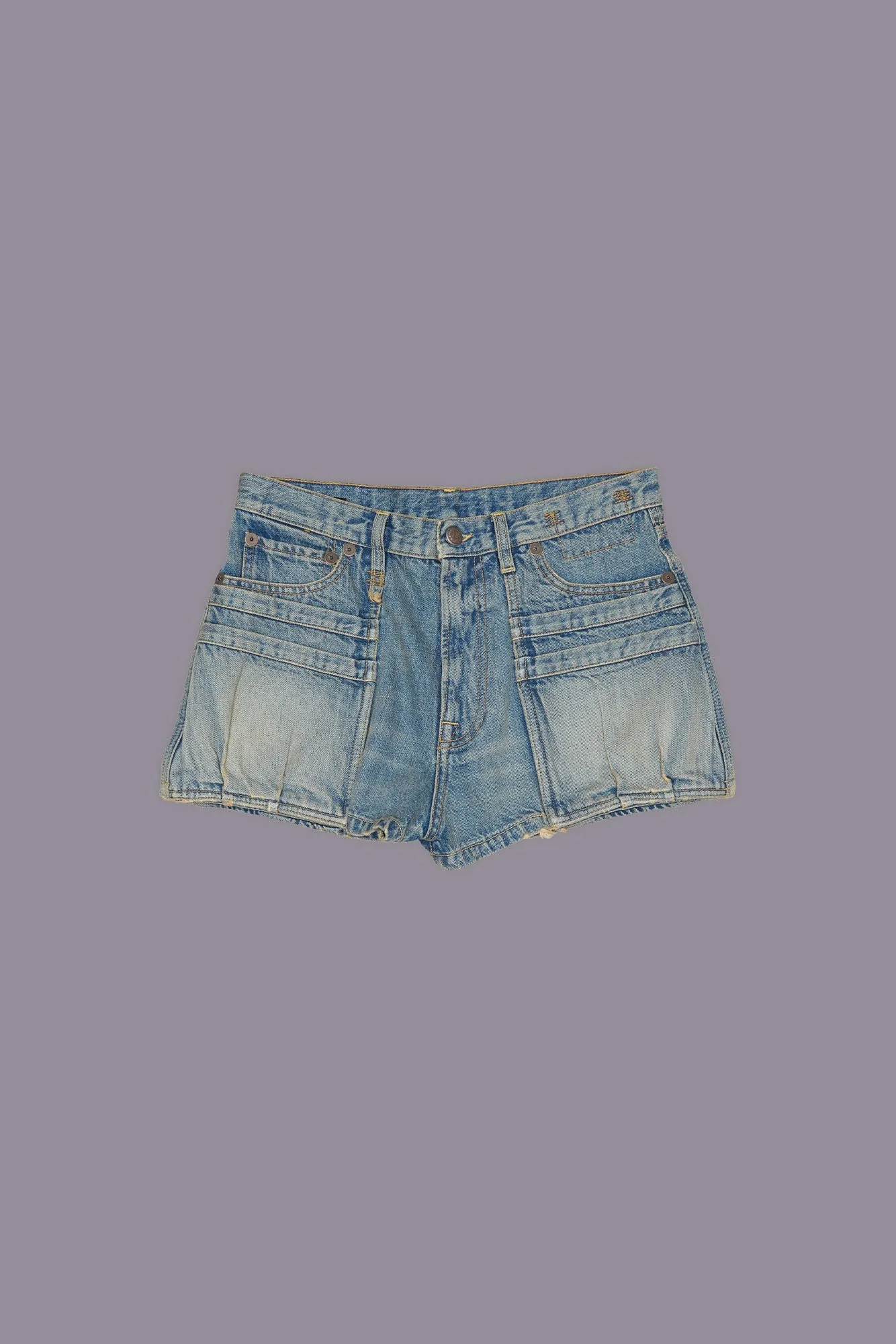 D'ARCY MULTI POCKET SHORT - VEILED BLUE