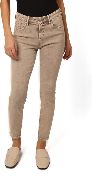 DEAR JOHN Gisele Women's Skinny Jeans Mid Rise Mid-Waisted Classic Comfort
