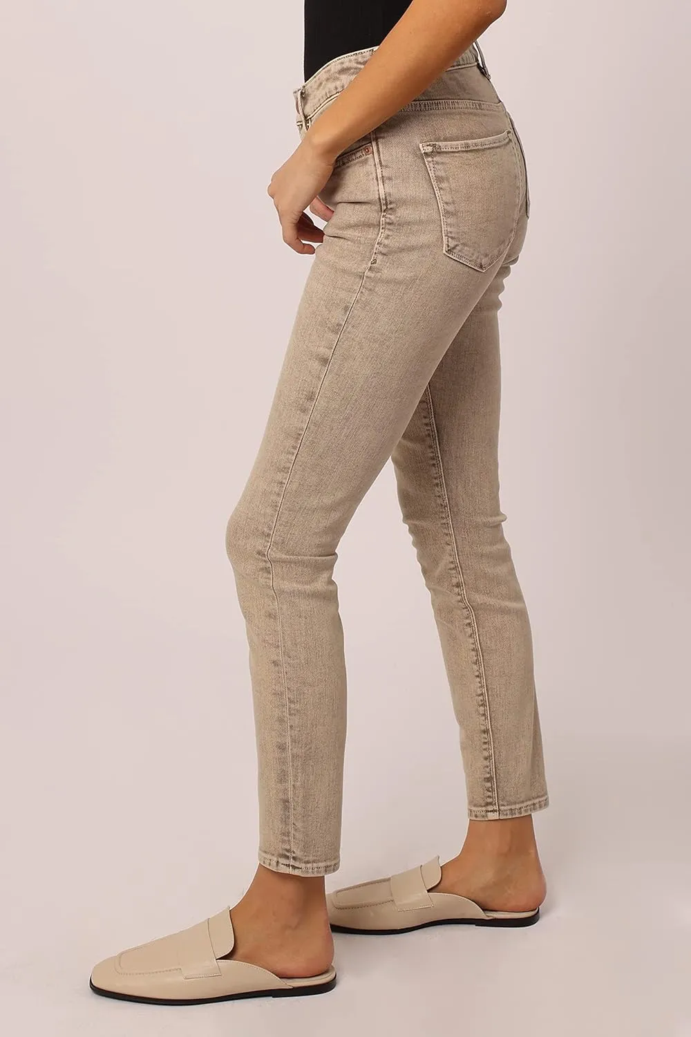 DEAR JOHN Gisele Women's Skinny Jeans Mid Rise Mid-Waisted Classic Comfort