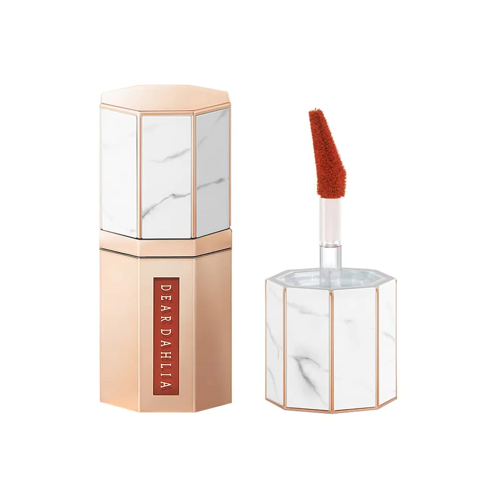 DEARDAHLIA Dear Dahlia Paradise Dream Velvet Lip Mousse – Lightweight, Soft-Matte Finish, Buildable & Multi-Use, Vegan & Cruelty-Free – OCTOBER