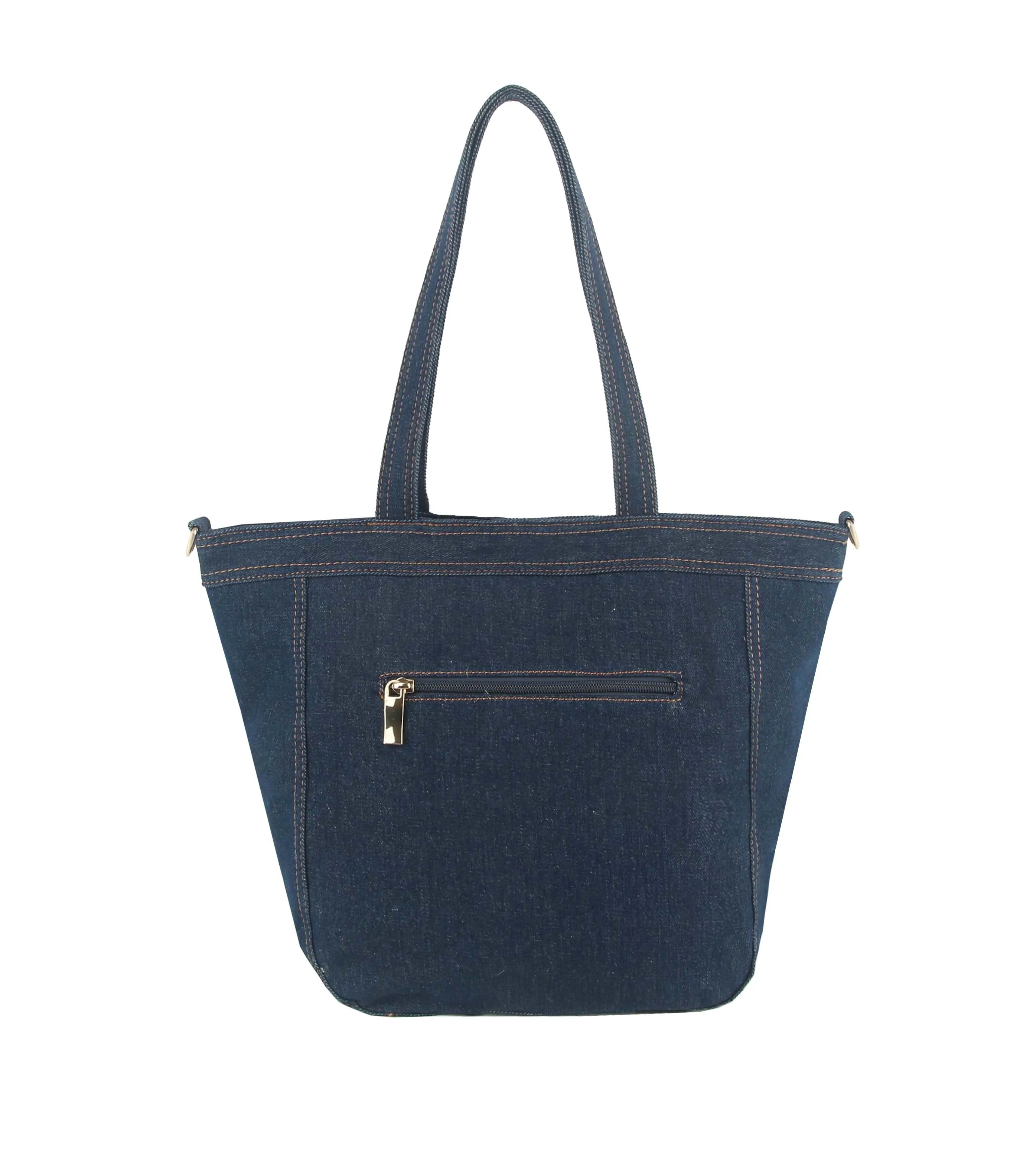 Denim Tote Bag Shoulder Hobo Purse