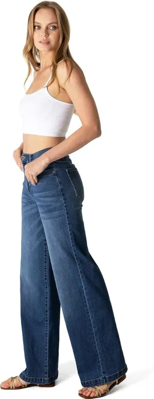 Denim with Wide Legs by Celebrity Pink Jean