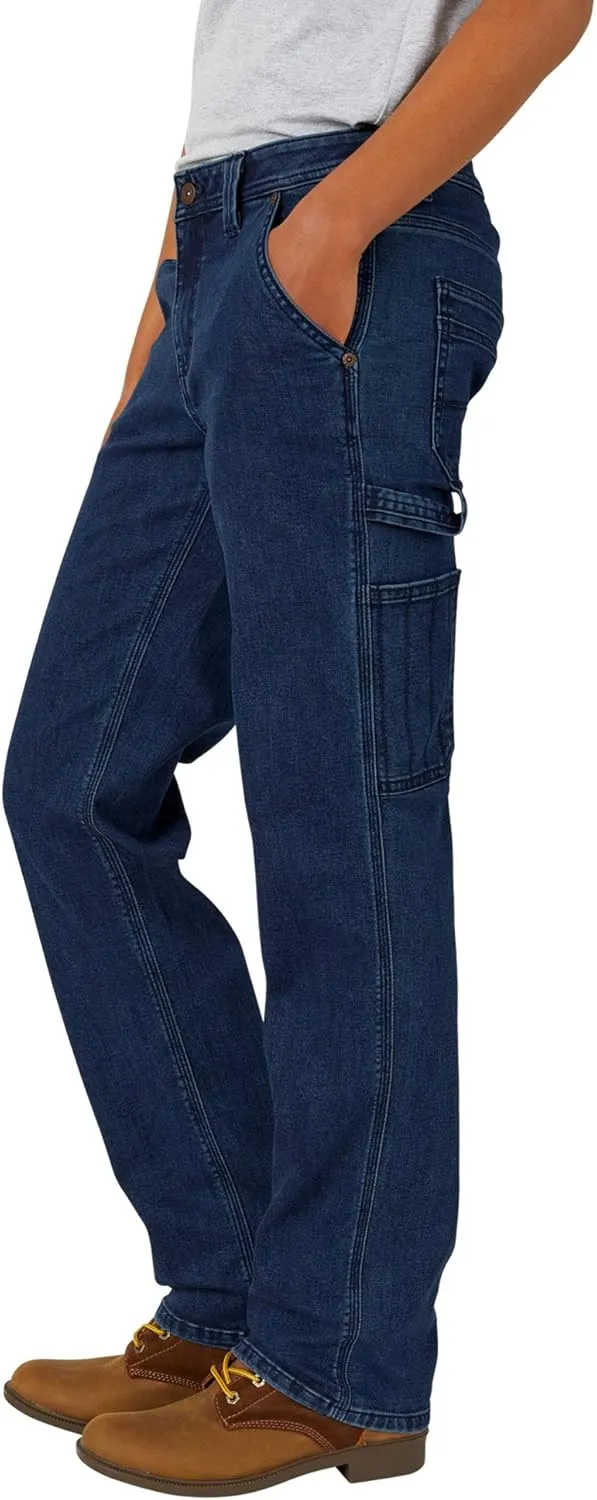 Dickies Womens Denim Straight Carpenter Pants