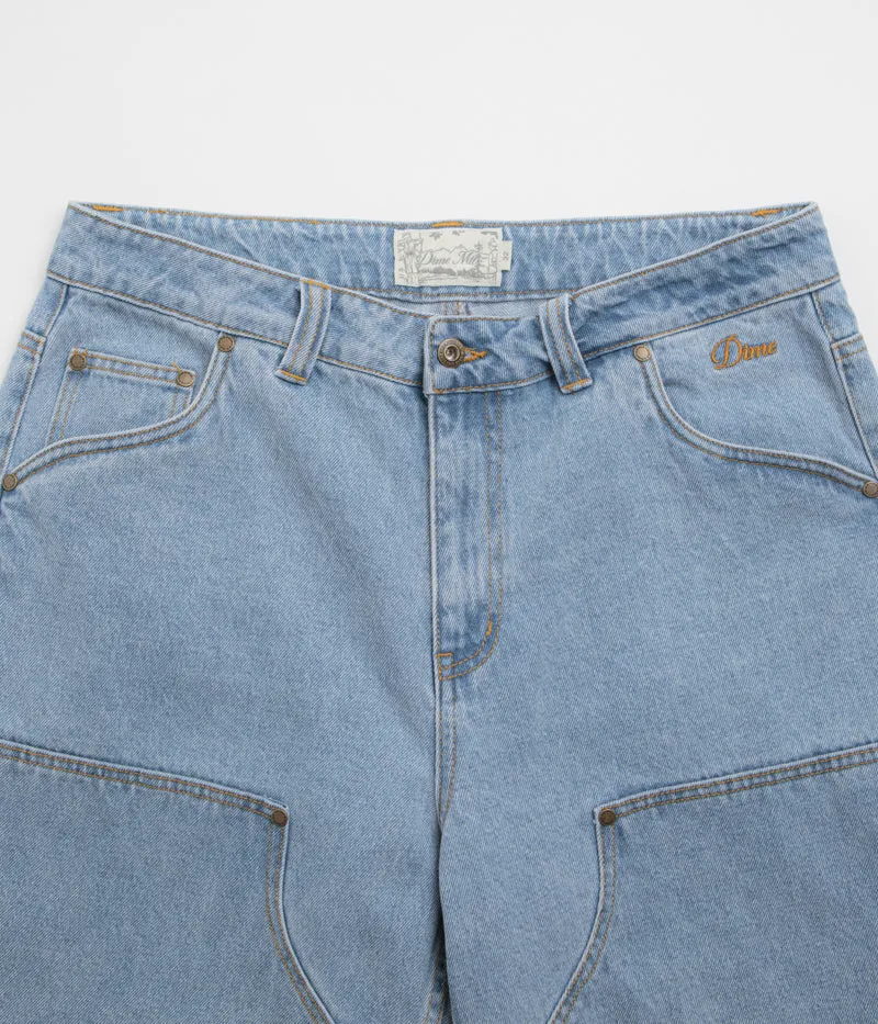 Dime Carpenter Denim Shorts - Blue Washed