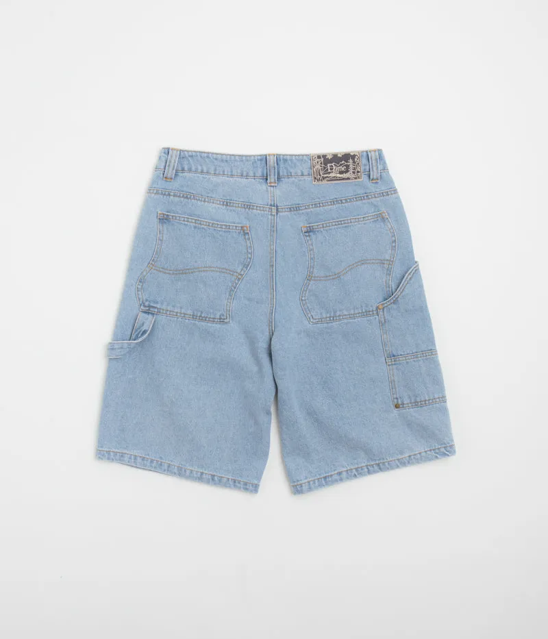 Dime Carpenter Denim Shorts - Blue Washed