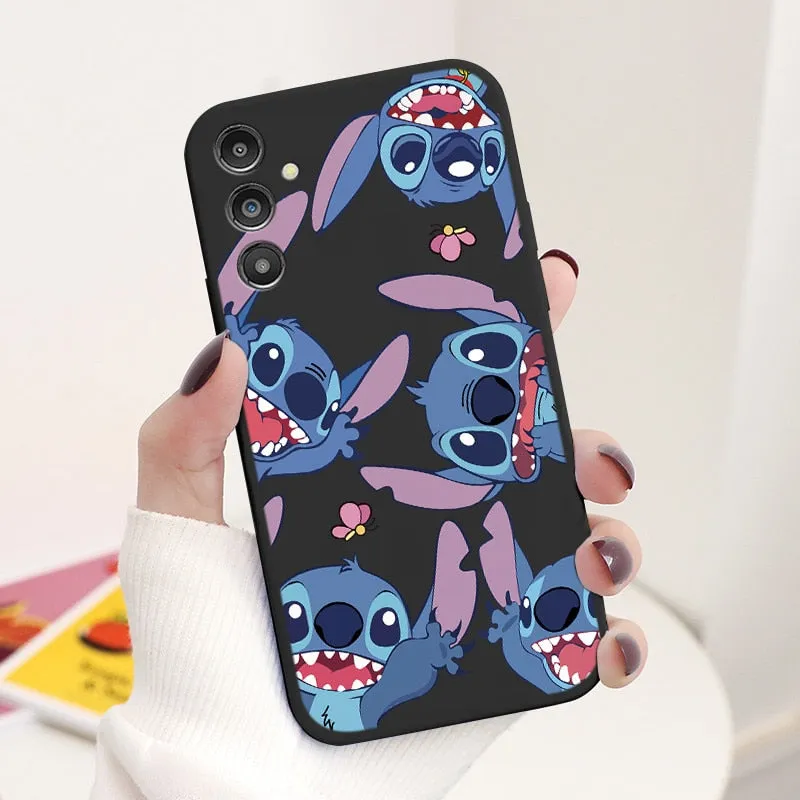 Disney Lilo Stitch Case For Samsung A 14 A14 SM-A146B Soft Silicone Protective Fundas Cover For Samsung Galaxy A14 5G Coque 6.6"