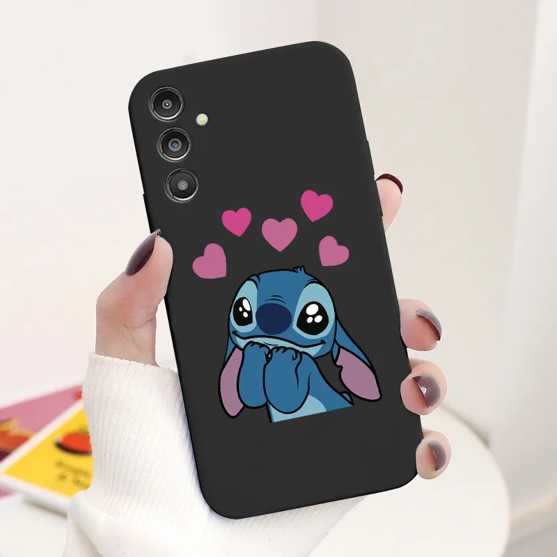 Disney Lilo Stitch Case For Samsung A 14 A14 SM-A146B Soft Silicone Protective Fundas Cover For Samsung Galaxy A14 5G Coque 6.6"