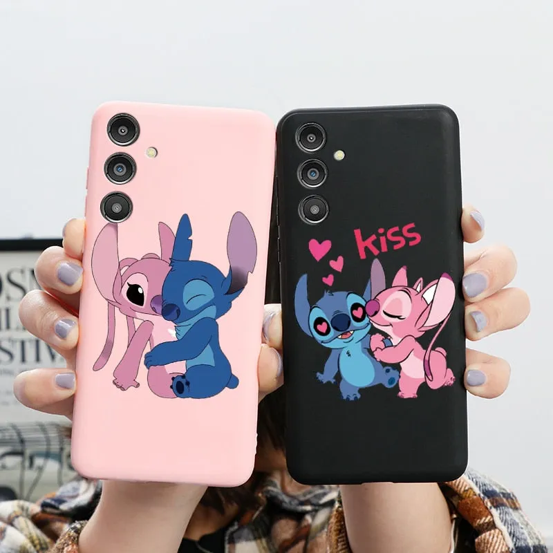 Disney Lilo Stitch Case For Samsung A 14 A14 SM-A146B Soft Silicone Protective Fundas Cover For Samsung Galaxy A14 5G Coque 6.6"