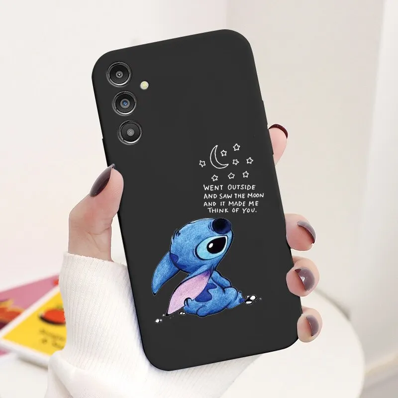 Disney Lilo Stitch Case For Samsung A 14 A14 SM-A146B Soft Silicone Protective Fundas Cover For Samsung Galaxy A14 5G Coque 6.6"