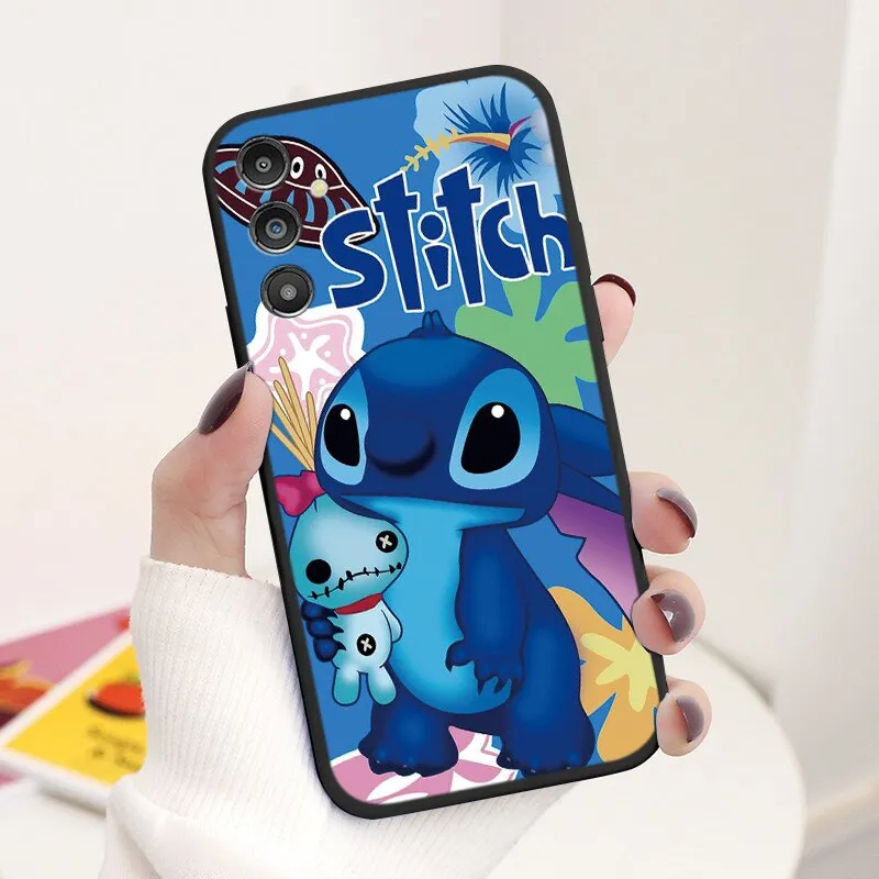Disney Lilo Stitch Case For Samsung A 14 A14 SM-A146B Soft Silicone Protective Fundas Cover For Samsung Galaxy A14 5G Coque 6.6"