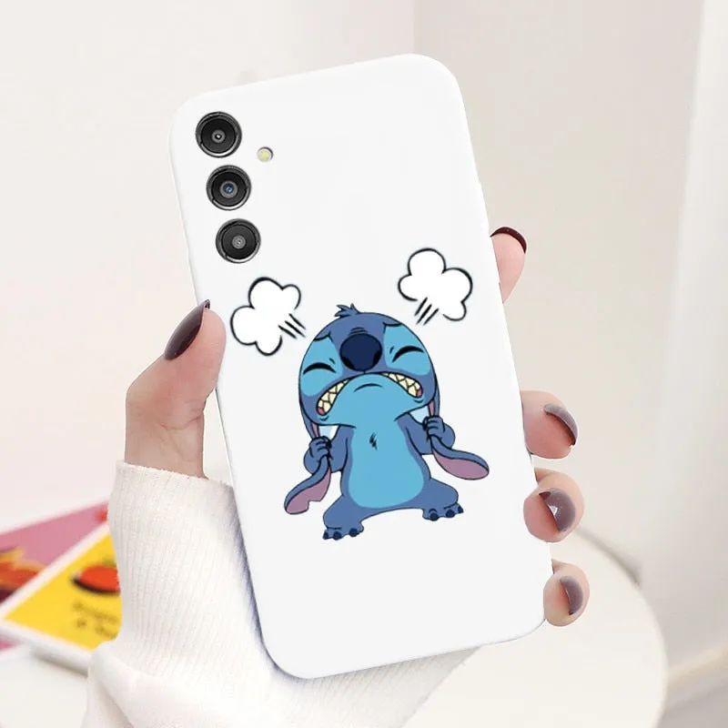 Disney Lilo Stitch Case For Samsung A 14 A14 SM-A146B Soft Silicone Protective Fundas Cover For Samsung Galaxy A14 5G Coque 6.6"